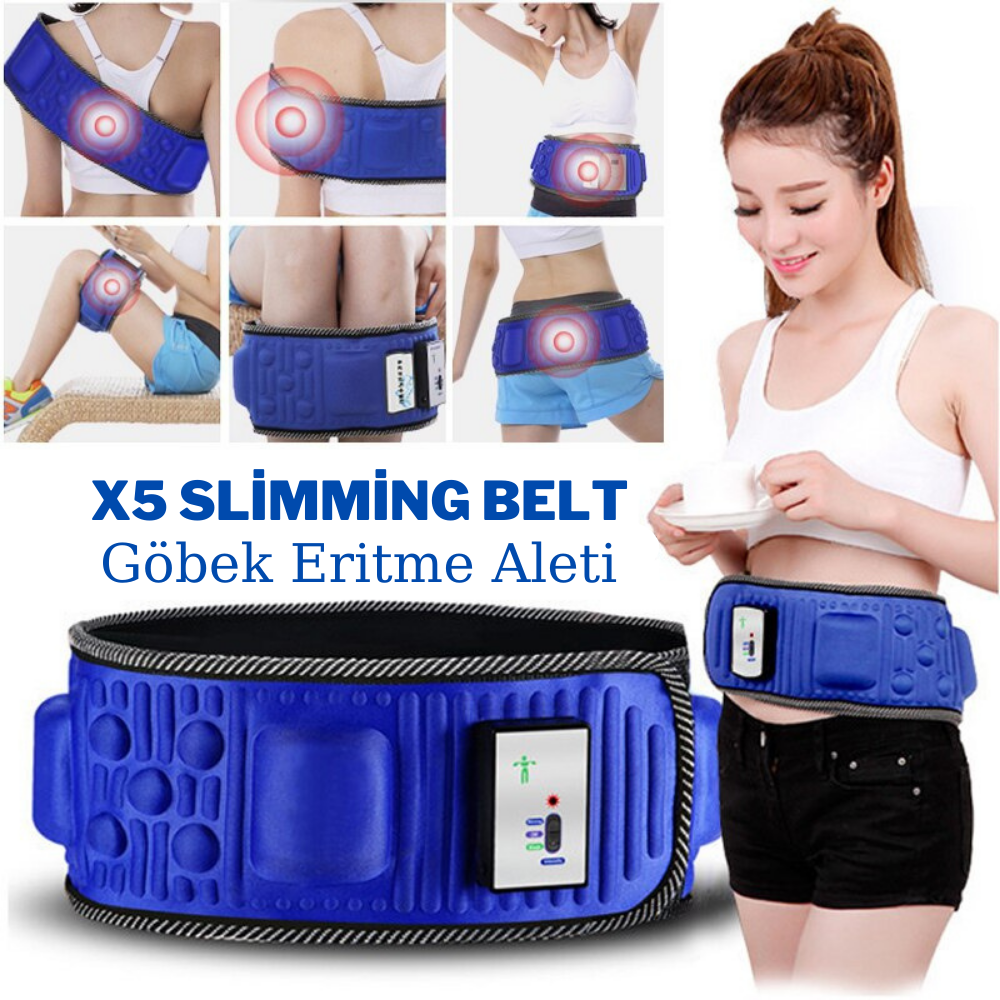 X5 Slimming Belt Göbek Eritme Aleti - Resim 3